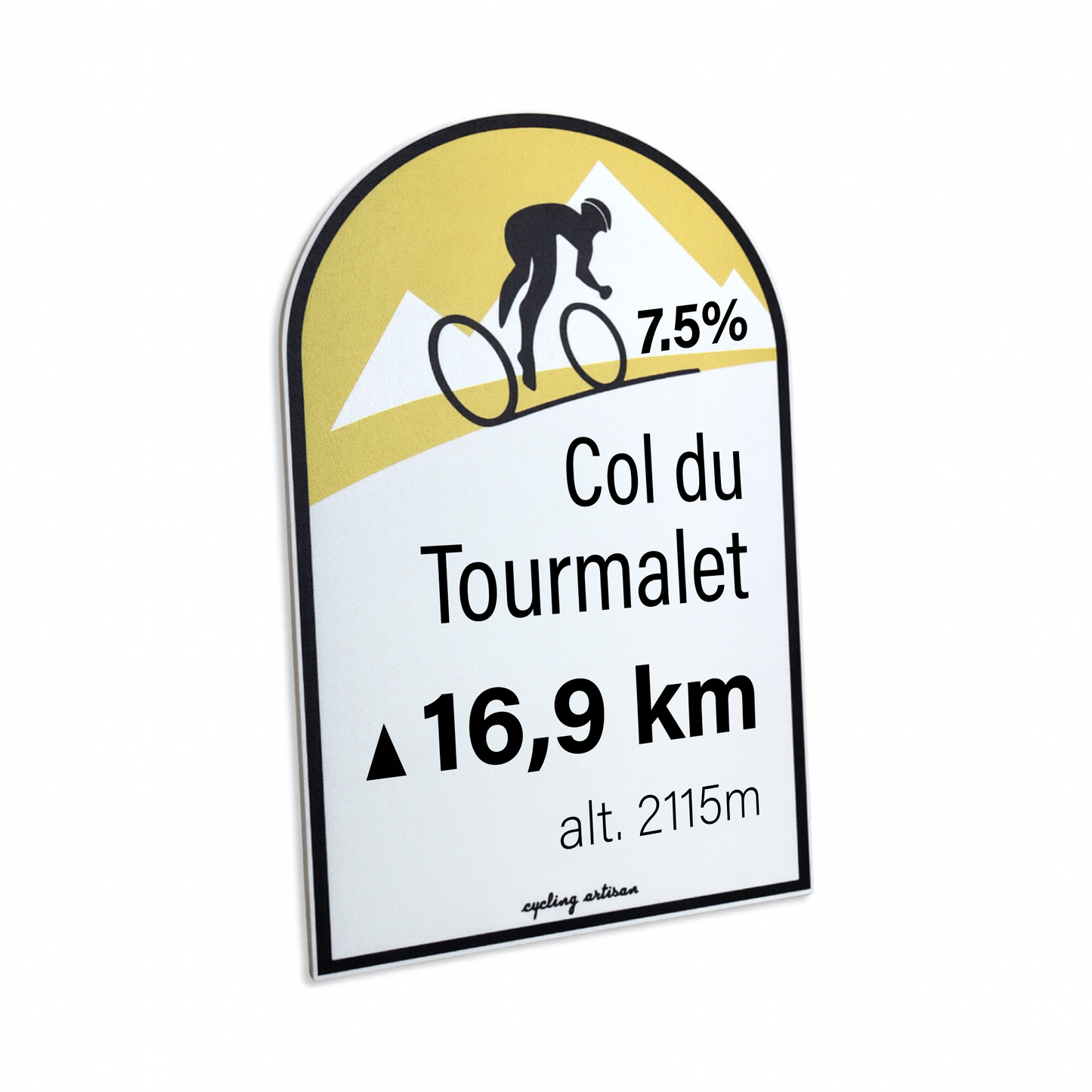 Col du Tourmalet Wall Sign