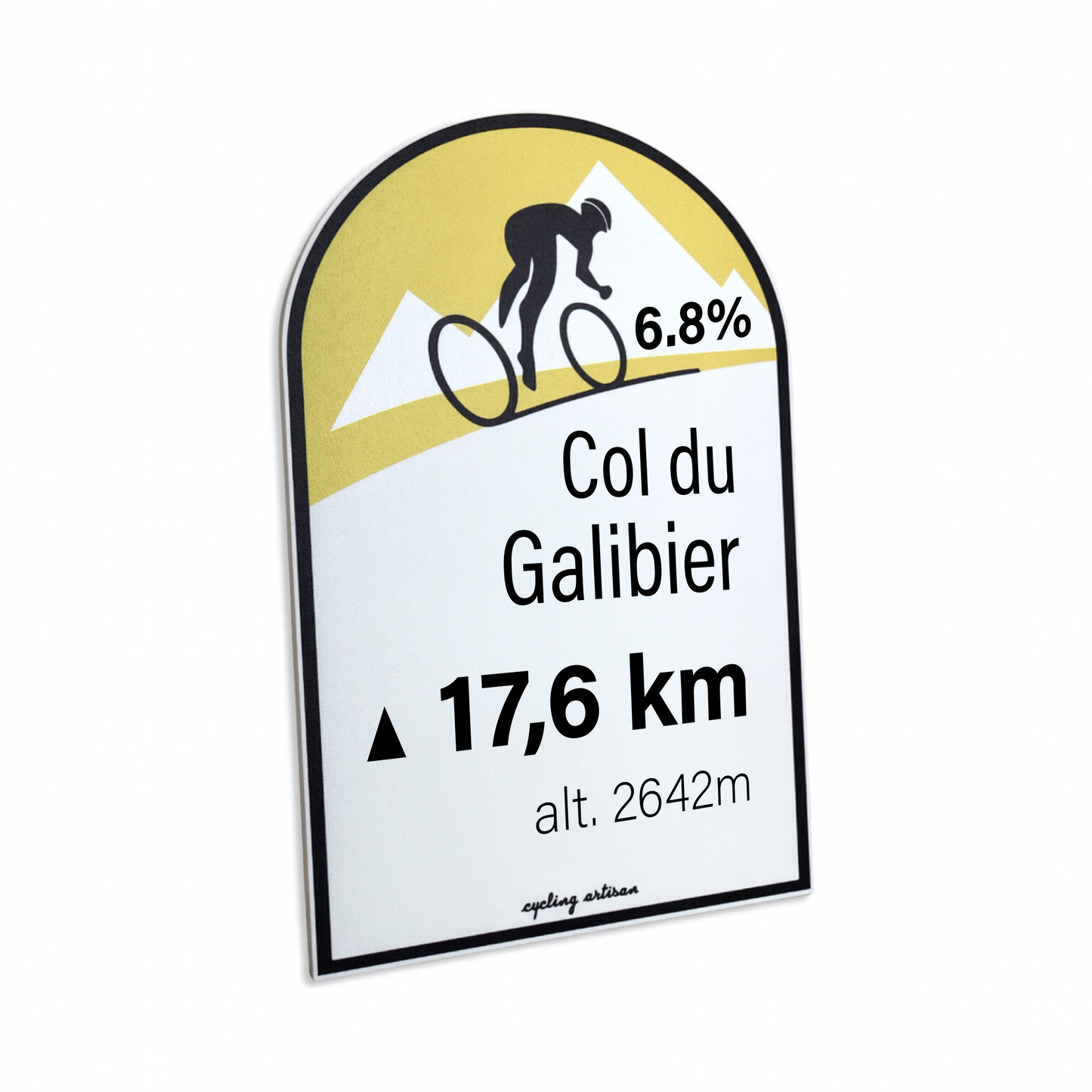 Col du Galibier Wall Sign