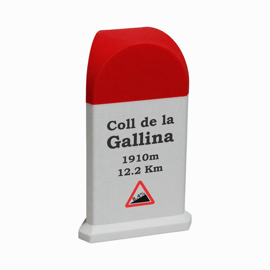 Coll de la Gallina Milestone
