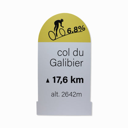 Col du Galibier Wall Sign