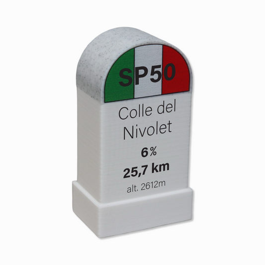 Colle del Nivolet Milestone