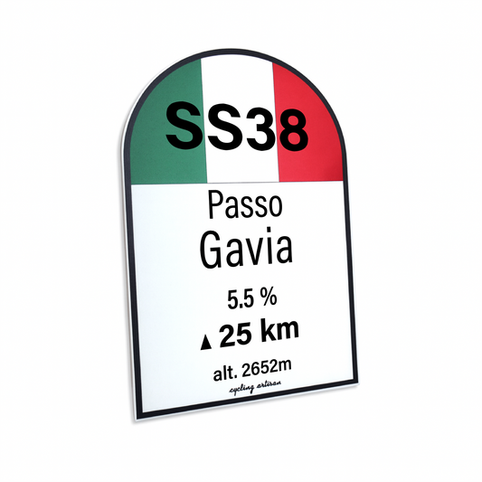 Passo Gavia Wall Sign