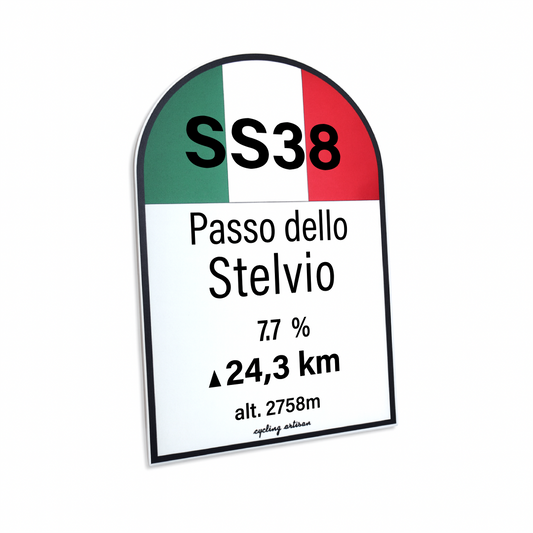 Passo dello Stelvio Wall Sign