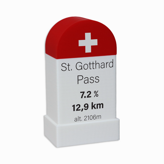 St. Gotthard Pass Milestone